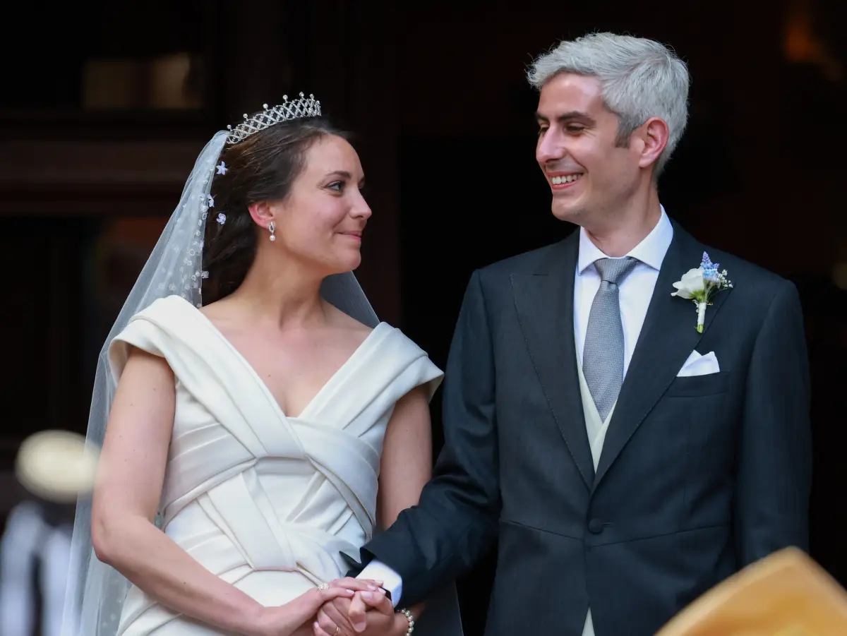 La princesa Alexandra de Luxembourgo y Nicolas Bagory se casaron