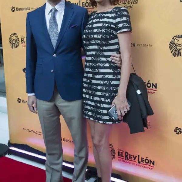 José María Fernández Unsáin y Chantal Andere.