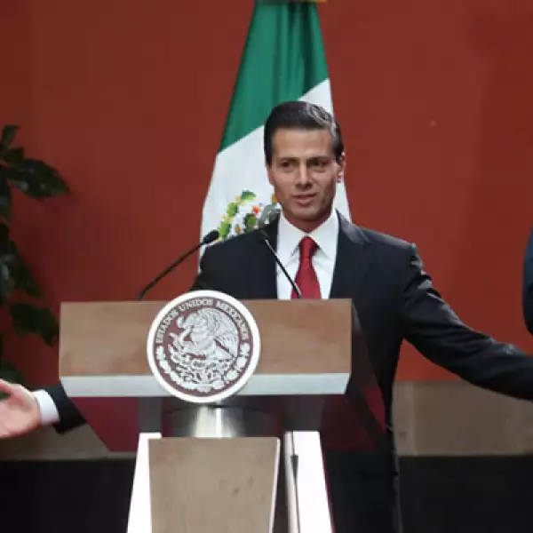 El mandatario  dijo que la localización, seguimiento y recaptura del narcotraficante son "resultado del trabajo conjunto de las corporaciones de inteligencia, seguridad y procuración de justicia" de México.