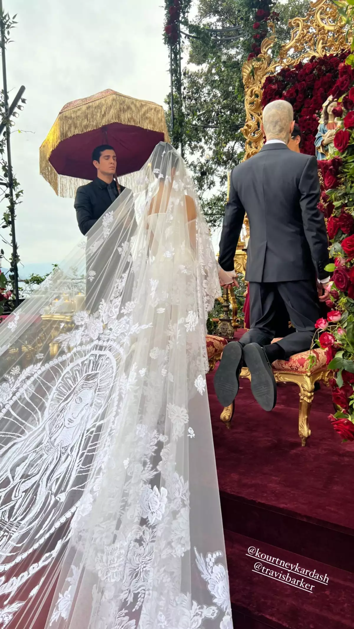 Boda de Kourtney Kardashian y Travis Barker