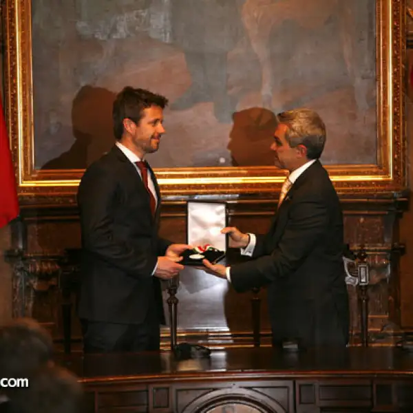 Elias Azar,Su Alteza Real Federico de Dinamarca,Miguel Ángel Mancera,Manuel Granados