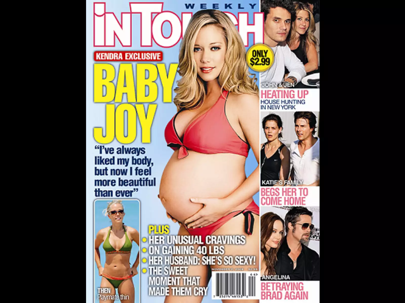 Kendra Wilkinson presumió su embarazo para In touch