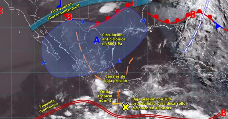 Tormenta tropical Bárbara se acerca a Guerrero y Michoacán, así va su trayectoria