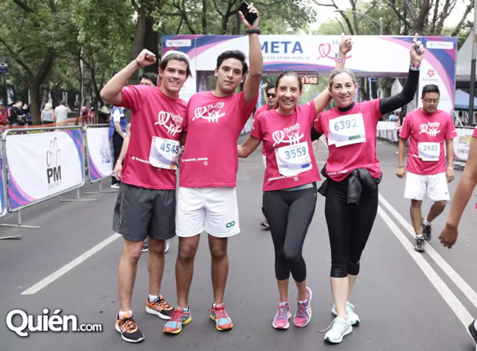 Iñigo Solloa, Santiago García, Bertha Aguilar e Itziar de Luisa