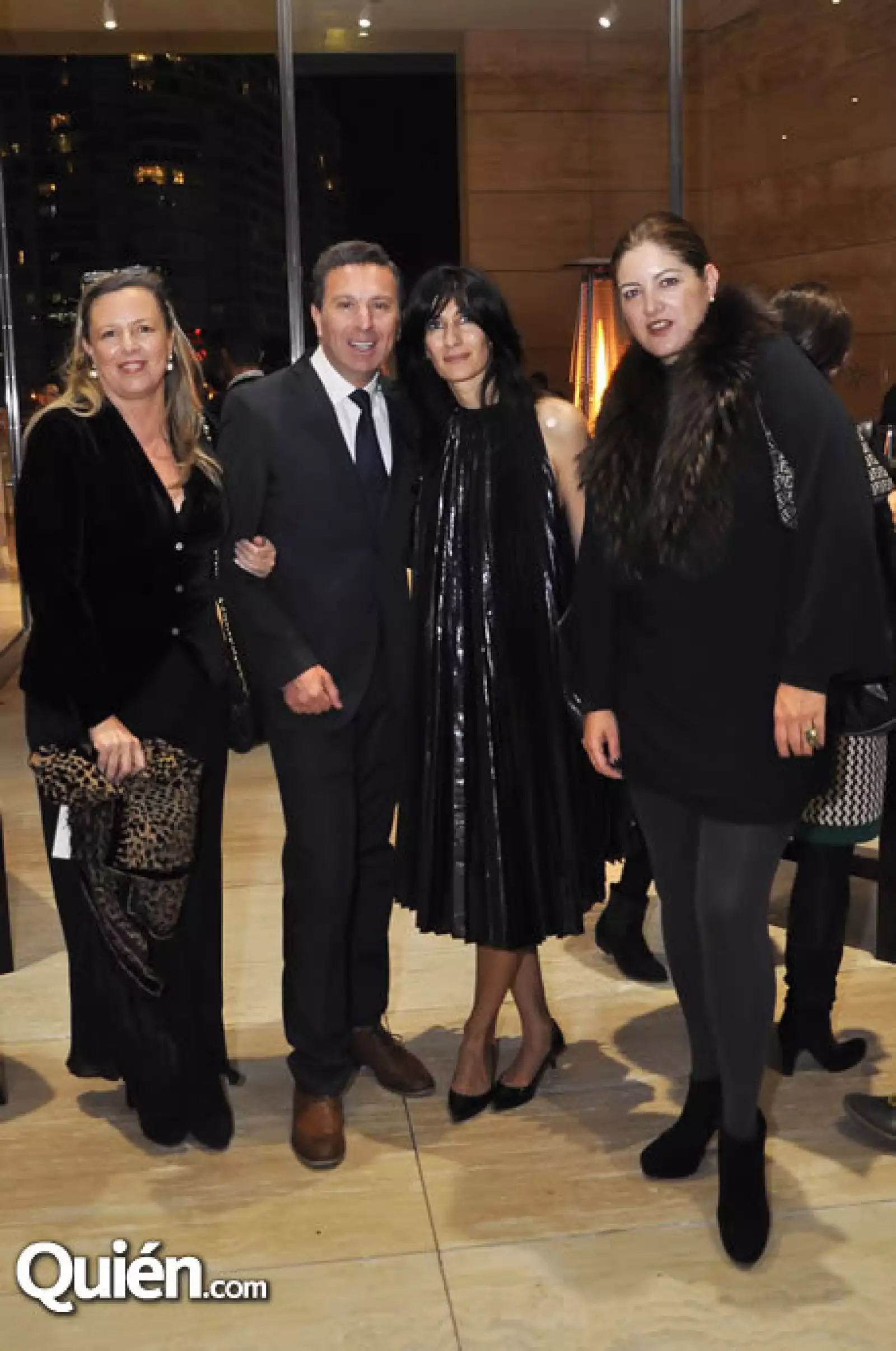 Alejandra Díaz Conde,Rafael Micha,Abase Mirvali y Marcela Aguilar y Maya