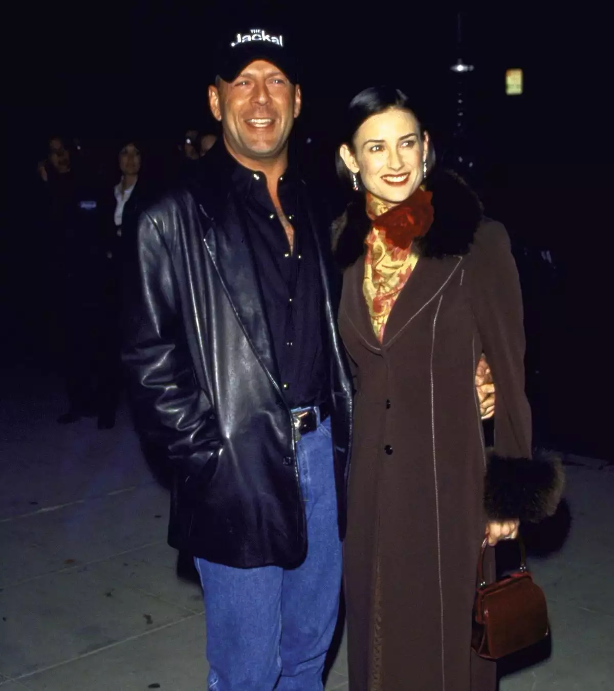 Bruce Willis [& Wife];Demi Moore, USA - 10 Nov 1997