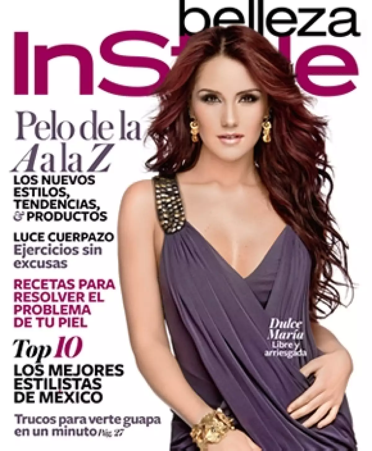 El especial de belleza de InStyle está incluido en la edición de noviembre de la revista.