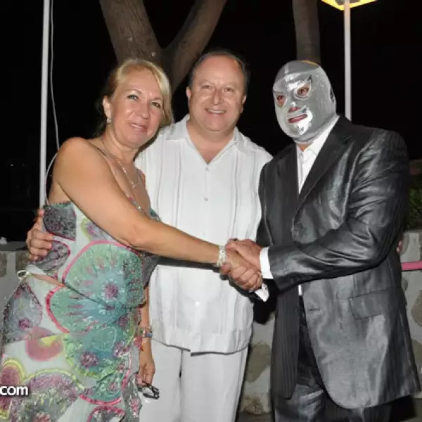 Covadonga Gómez,El Hijo del Santo y Victor Sotomayor