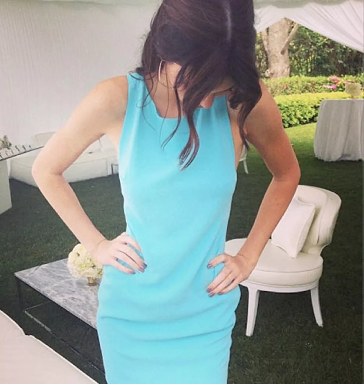 Kendall prefirió no acudir con un vestido blanco como sus hermanas.