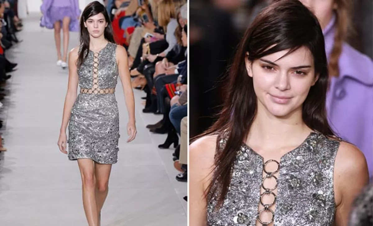 Kendall fue una de las modelos para Michael Kors.