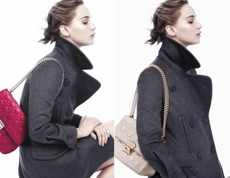 Jennifer Lawrence para Dior Otoño-Invierno 2013.