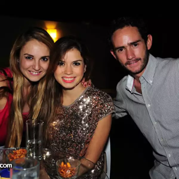 Rosalba Levy, Denisse Aubert y Javier Torres