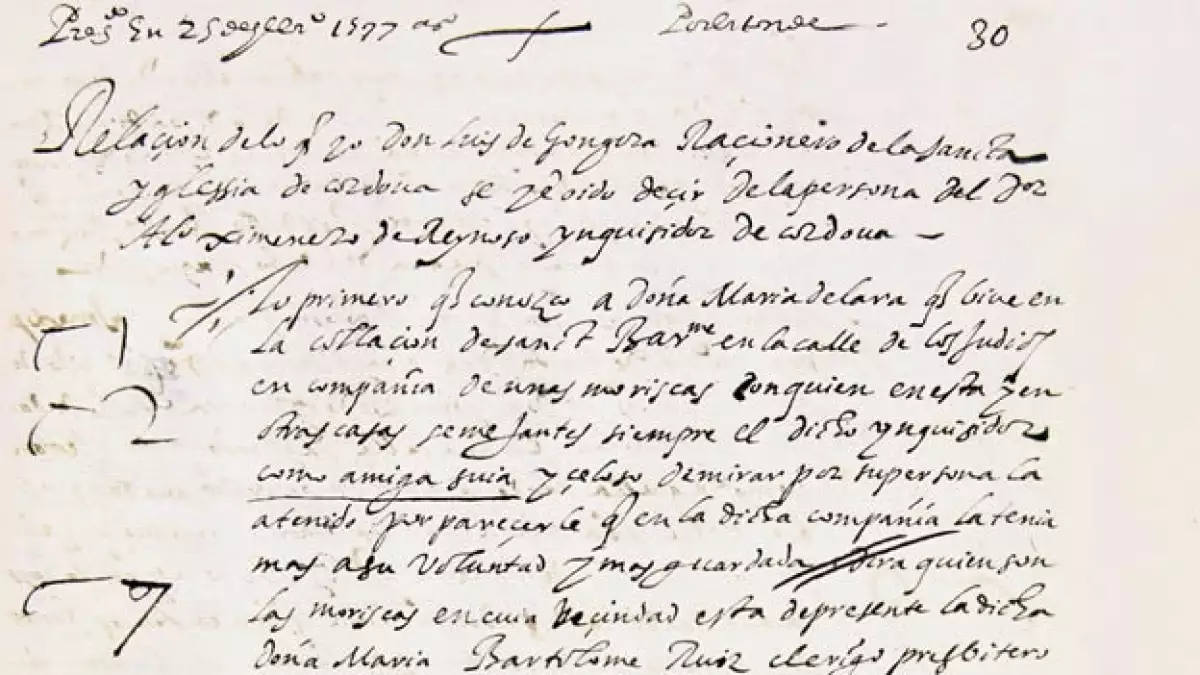 manuscrito Góngora inédito inquisición
