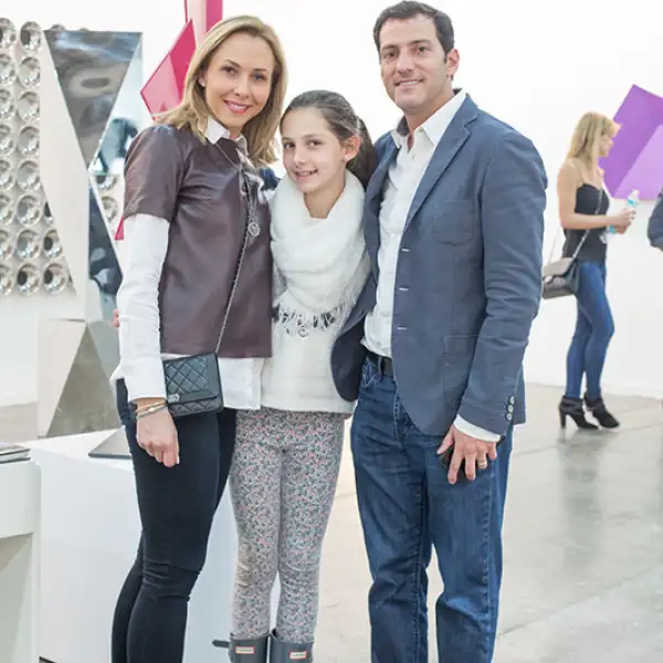 Fernanda, Ximena y Gerardo Rojas
