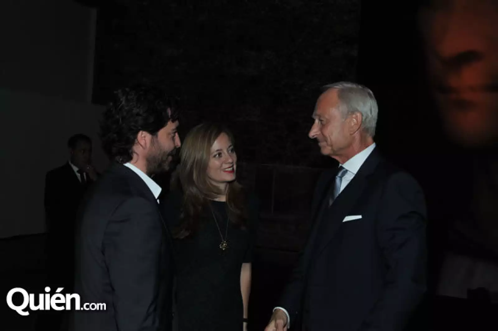 César Cervantes, Stephanie Martínez y Lutz Bethge