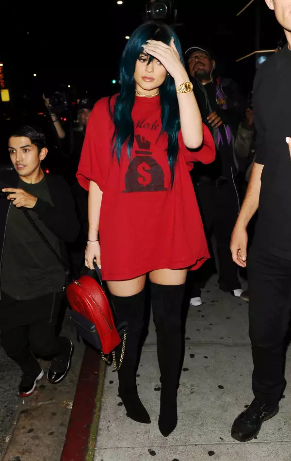 Khloe Kardashian and Kylie Jenner out and about in Los Angeles, USA - 14 Jun 2016