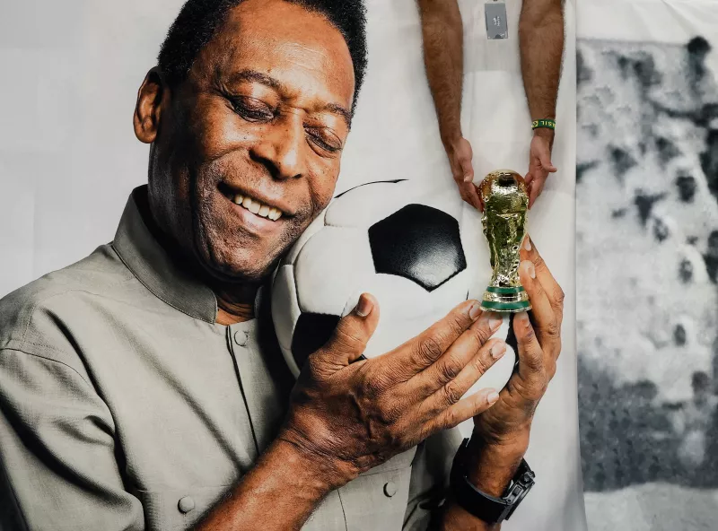 Pelé no solo fue futbolista, también tuvo empresas. 