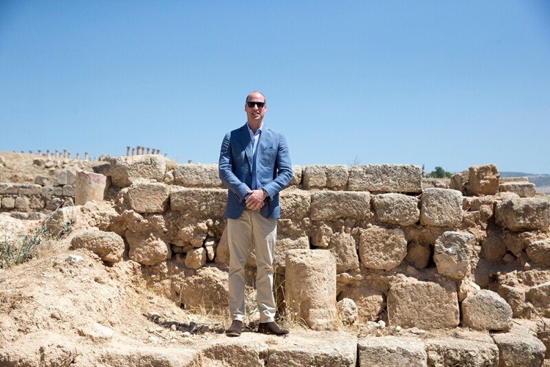 Príncipe William en Jordania