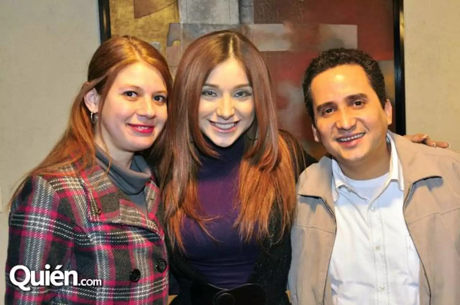 Elvira Elizondo,Marcela Mistral y Abimael Salas