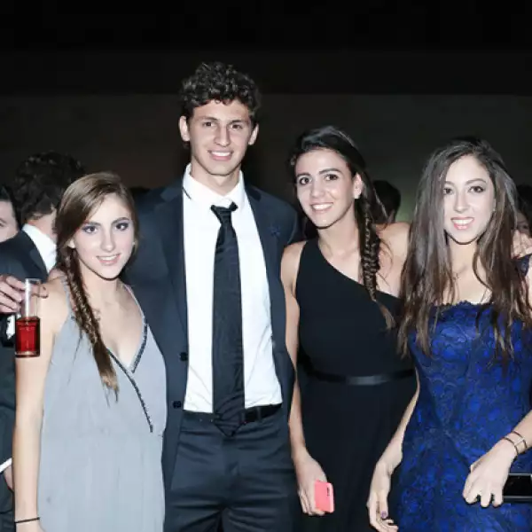 Valeria Romero, Arturo Elias, Johanna Elias y Soumaya Romero