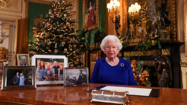 Queen Elizabeth II Records Her Annual Christmas Broadcast