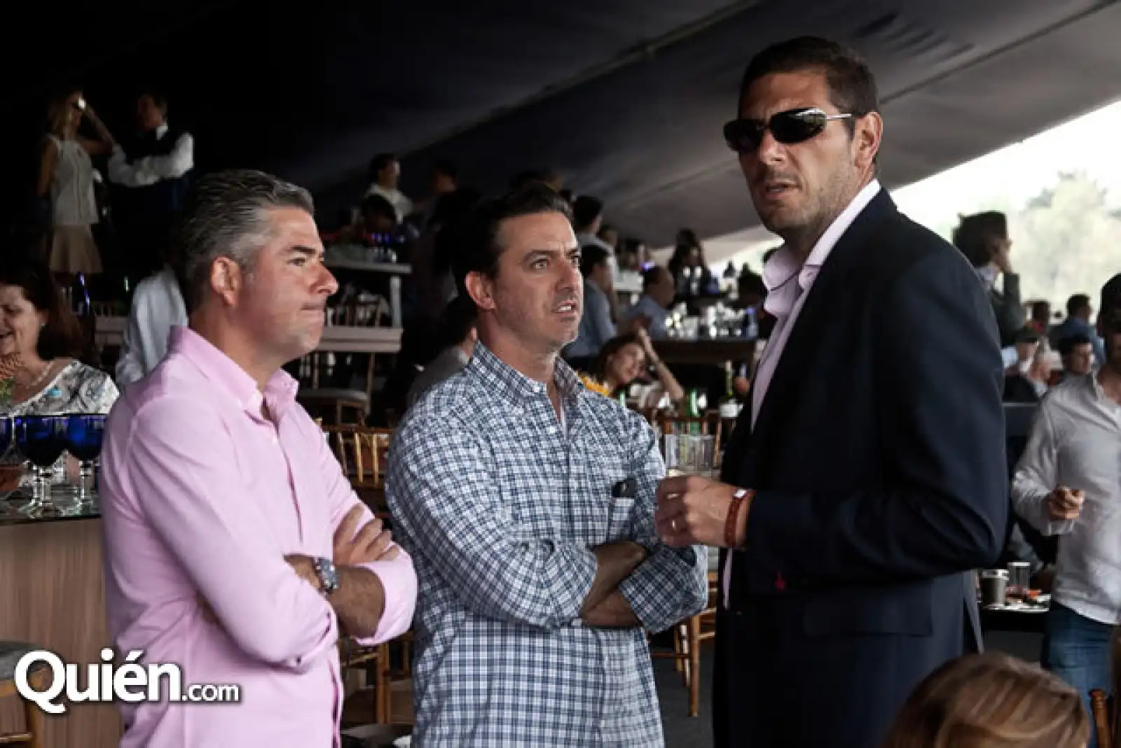 Alejandro Martín del Campo, Marcelo Galán y Carlos Hank