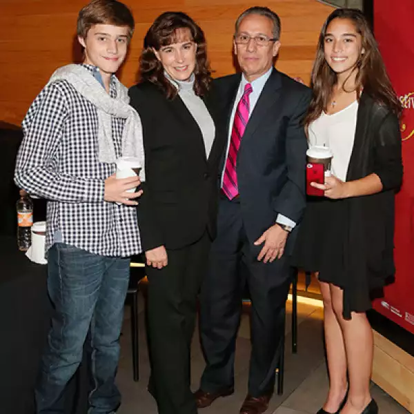 Francisco Castañon,Lilia Vargas,Miguel Campos y Daniela Castañón