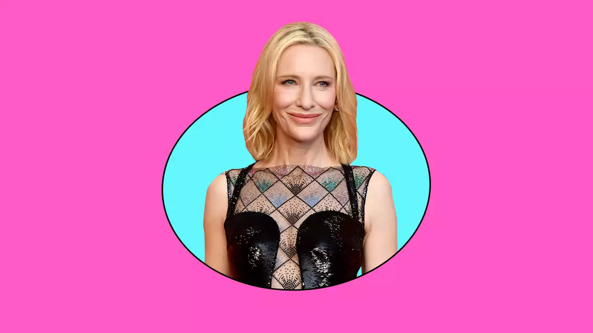 Cate Blanchett usa por cuarta ocasión un vestido Armani Privé que modificó significativamente.