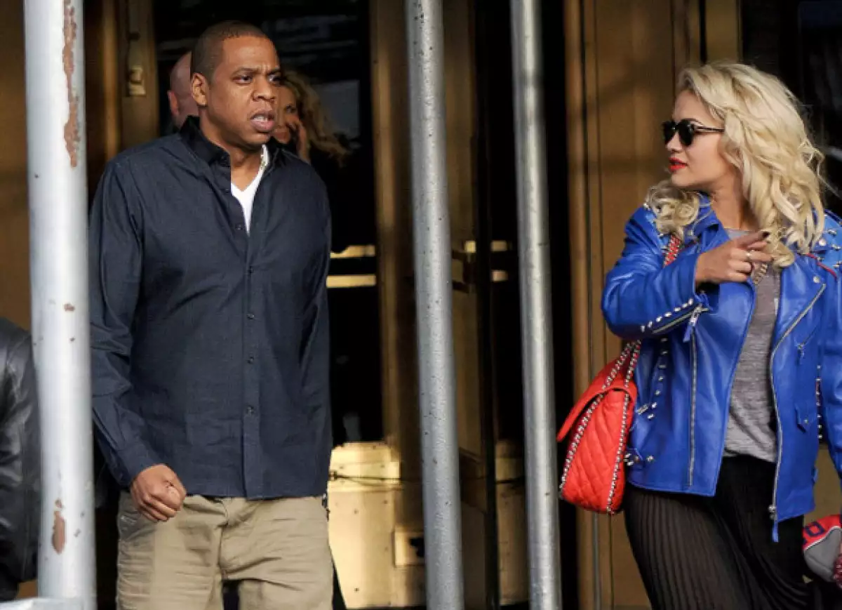 Jay-Z y Rita Ora.