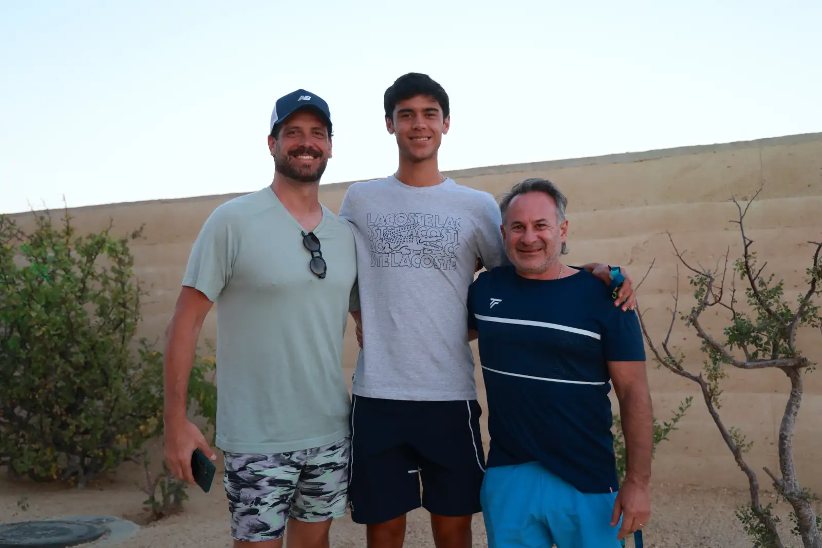 Paco Taracena , Rodrigo Pacheco y Roberto Maccione 