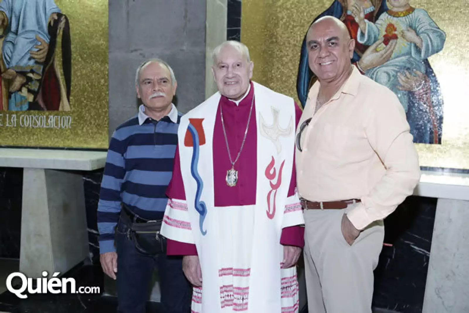 Jalil Majul,Alberto Fernández y José Ortiz