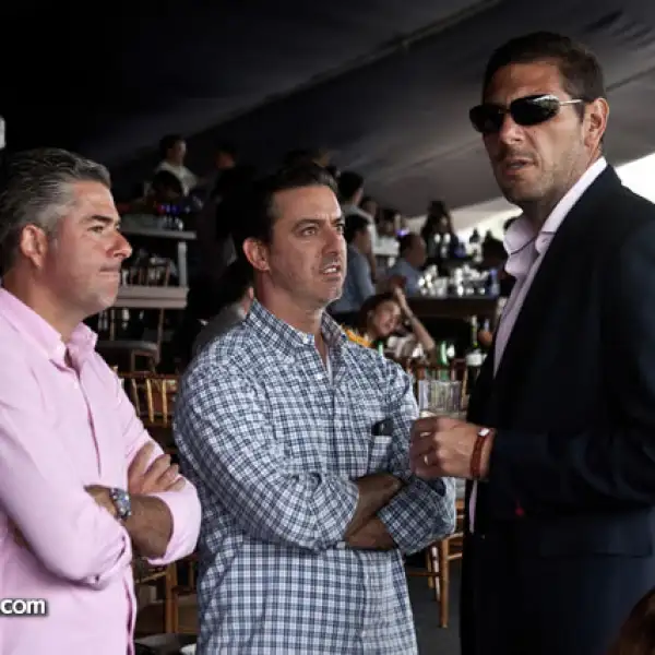 Alejandro Martín del Campo, Marcelo Galán y Carlos Hank