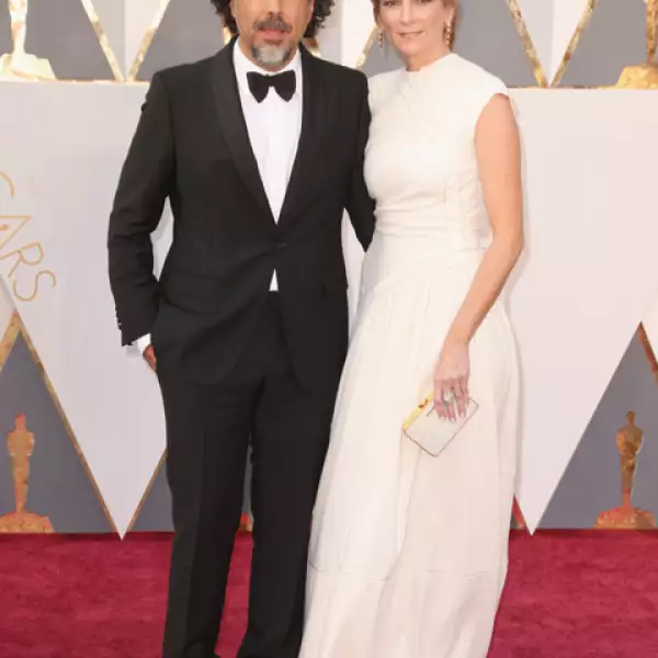 Alejandro González Iñárritu y María Eladia Hagerman.