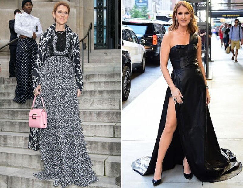 Céline Dion diversificó su estilo y demuestra que se ve igual de bien con vestidos más clásicos y otros más arriesgados.