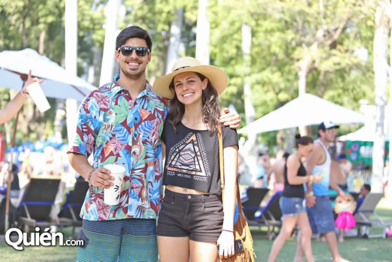 Pablo Romero y Denise Cervantes