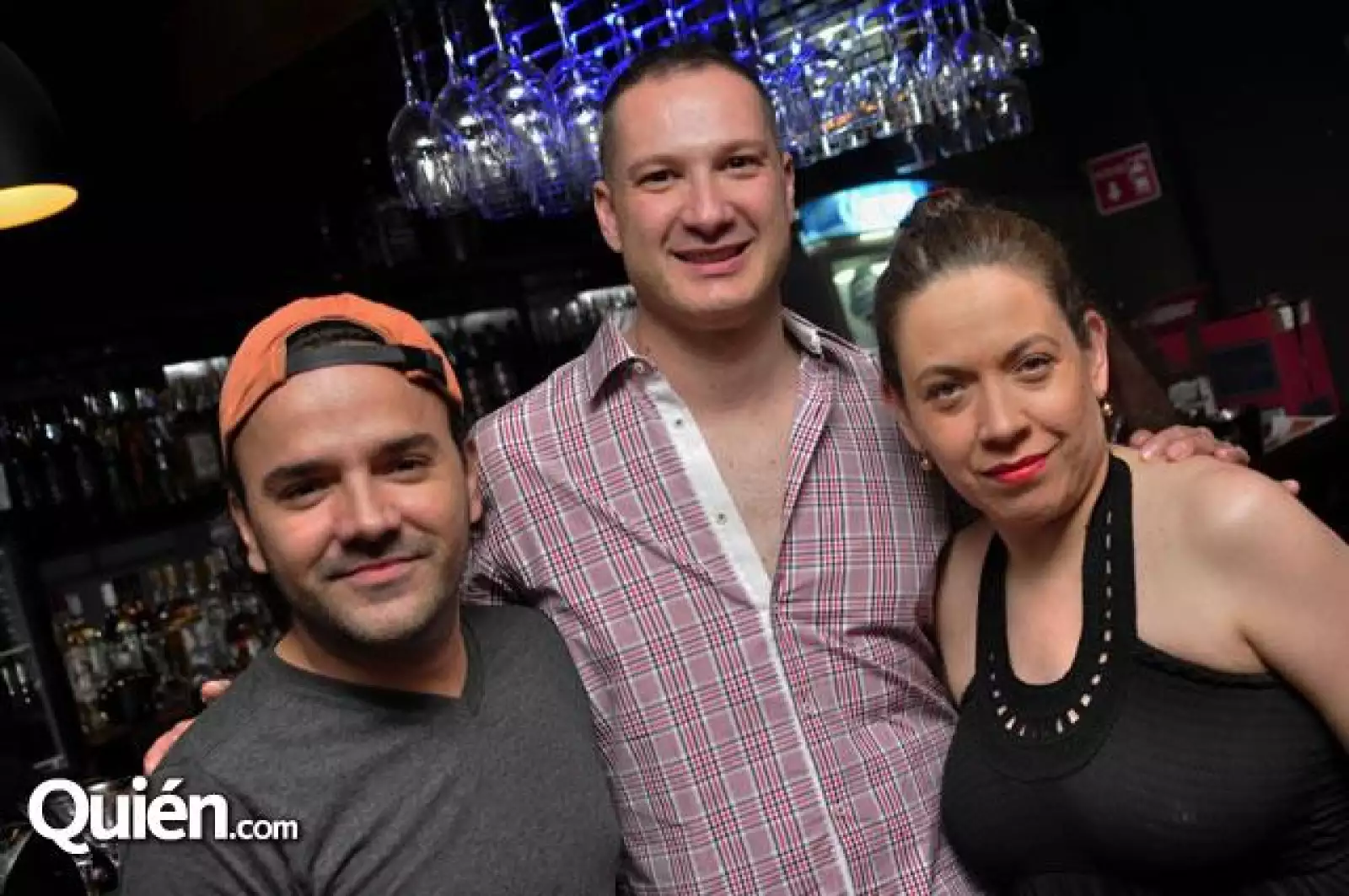 Carlos Gómez,César Aristóteles y Edna Alanís