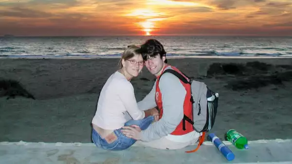 Atardecer y sonrisas