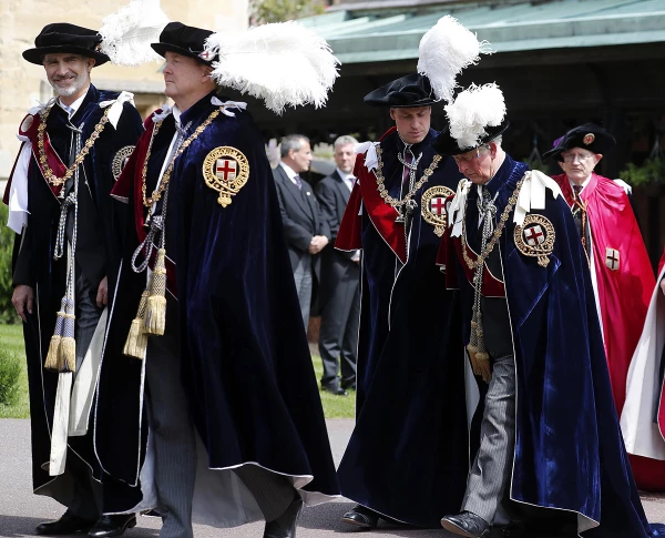 Order Of The Garter Service At Windsor Castle