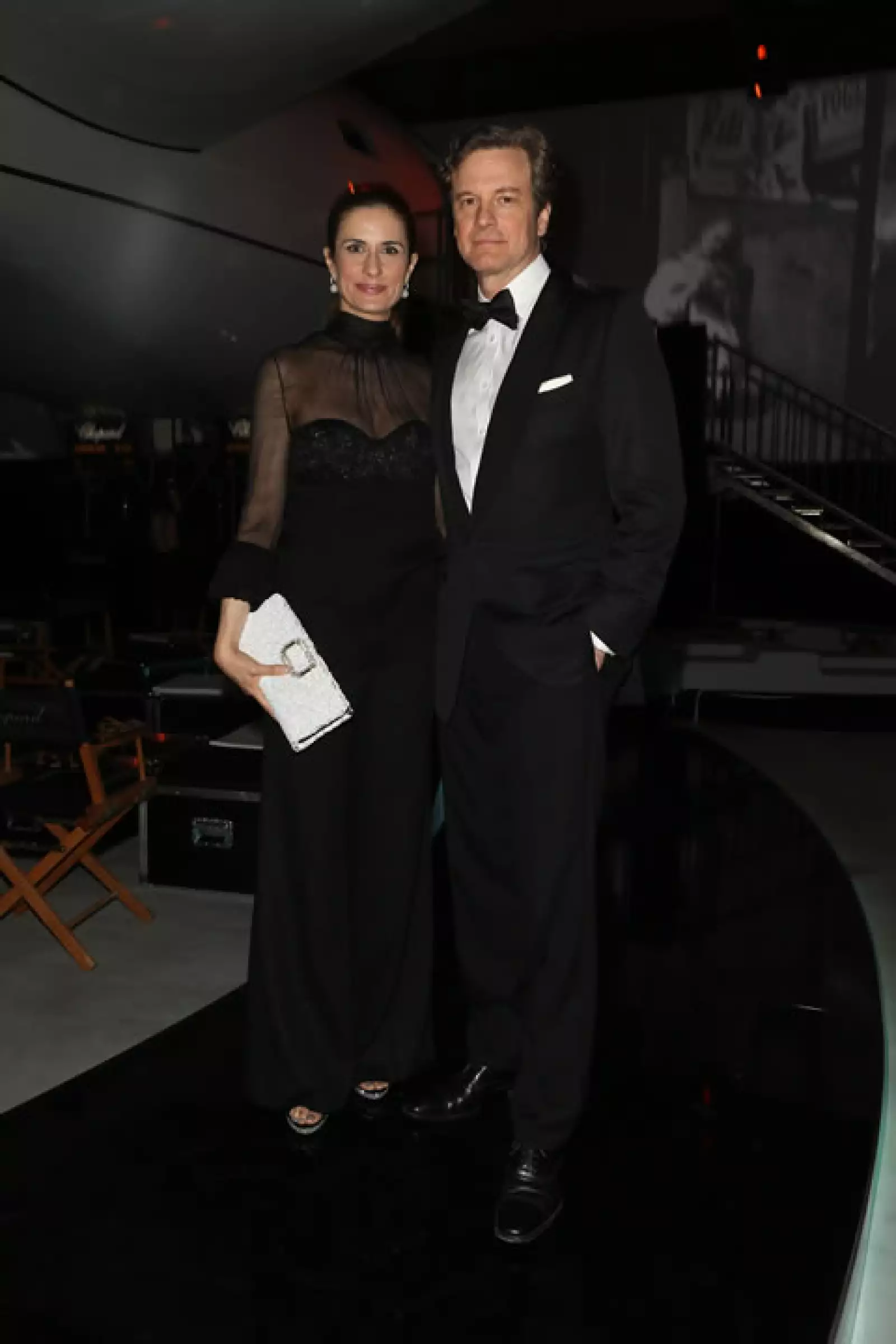 Livia Firth y Colin Firth.