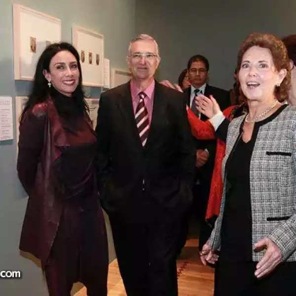 María Laura,Ricardo Salinas y María Cristina Cepeda