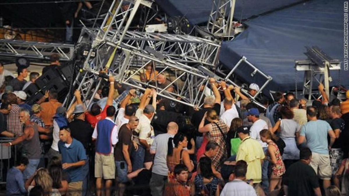 Escenario Indiana Colapso Cae