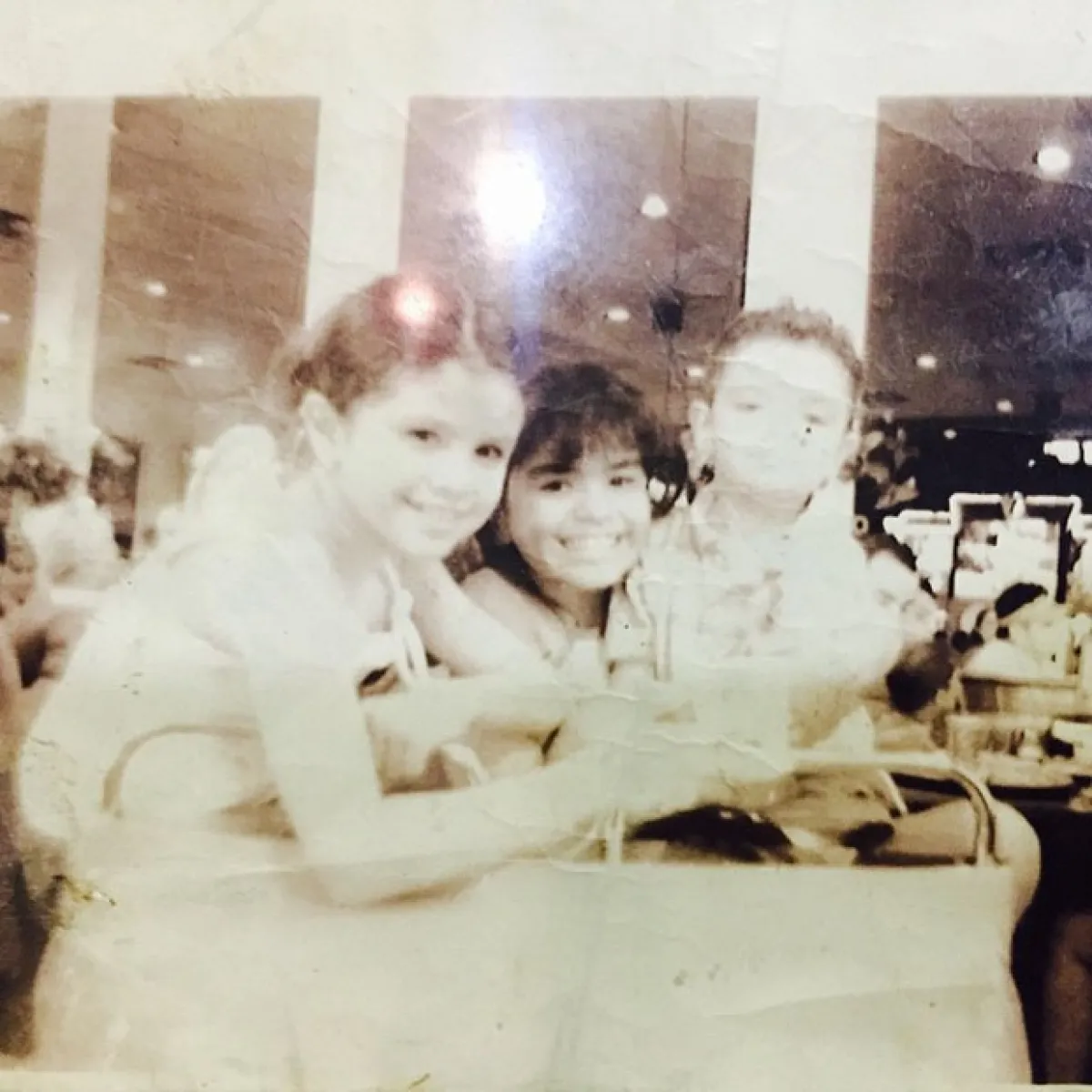Selena compartió con sus fans esta página del pasado de su vida.