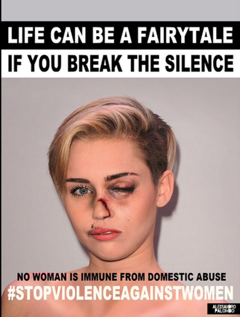 La cantante fue otra de las caras de la campaña del artista.