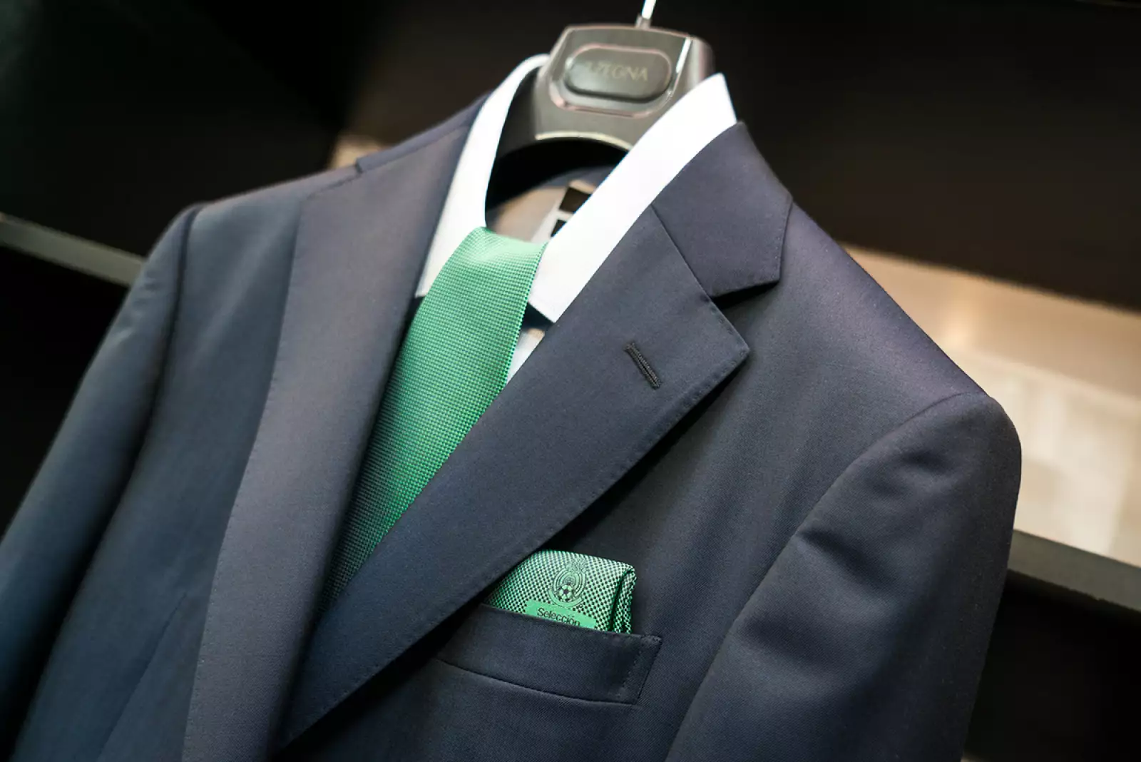 Ermenegildo Zegna acompaña a la Selección Nacional