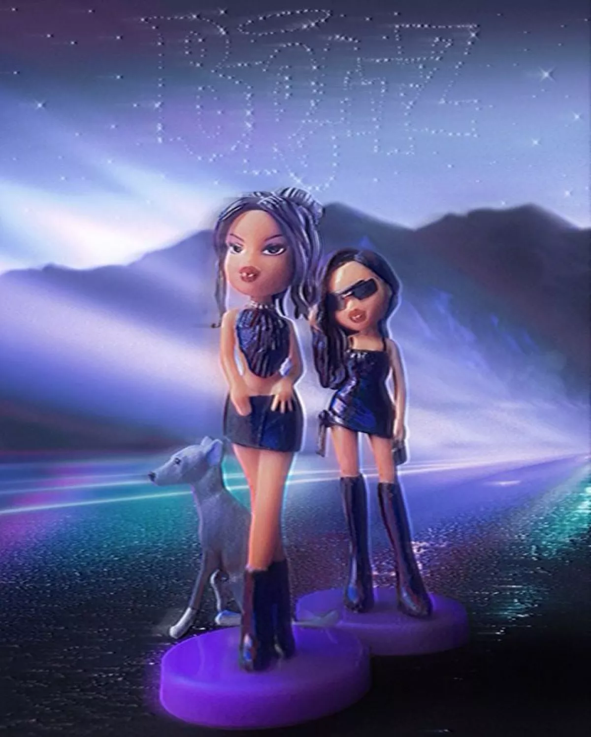 La colección de Mini Bratz x Kylie Jenner incluye a la mascota favorita de la empresaria, Norman. 