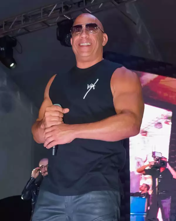 Vin Diesel y el elenco de Rápidos y Furiosos X en la Ciudad de México