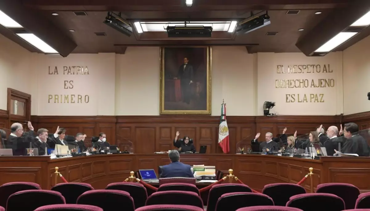 Sesión en la SCJN