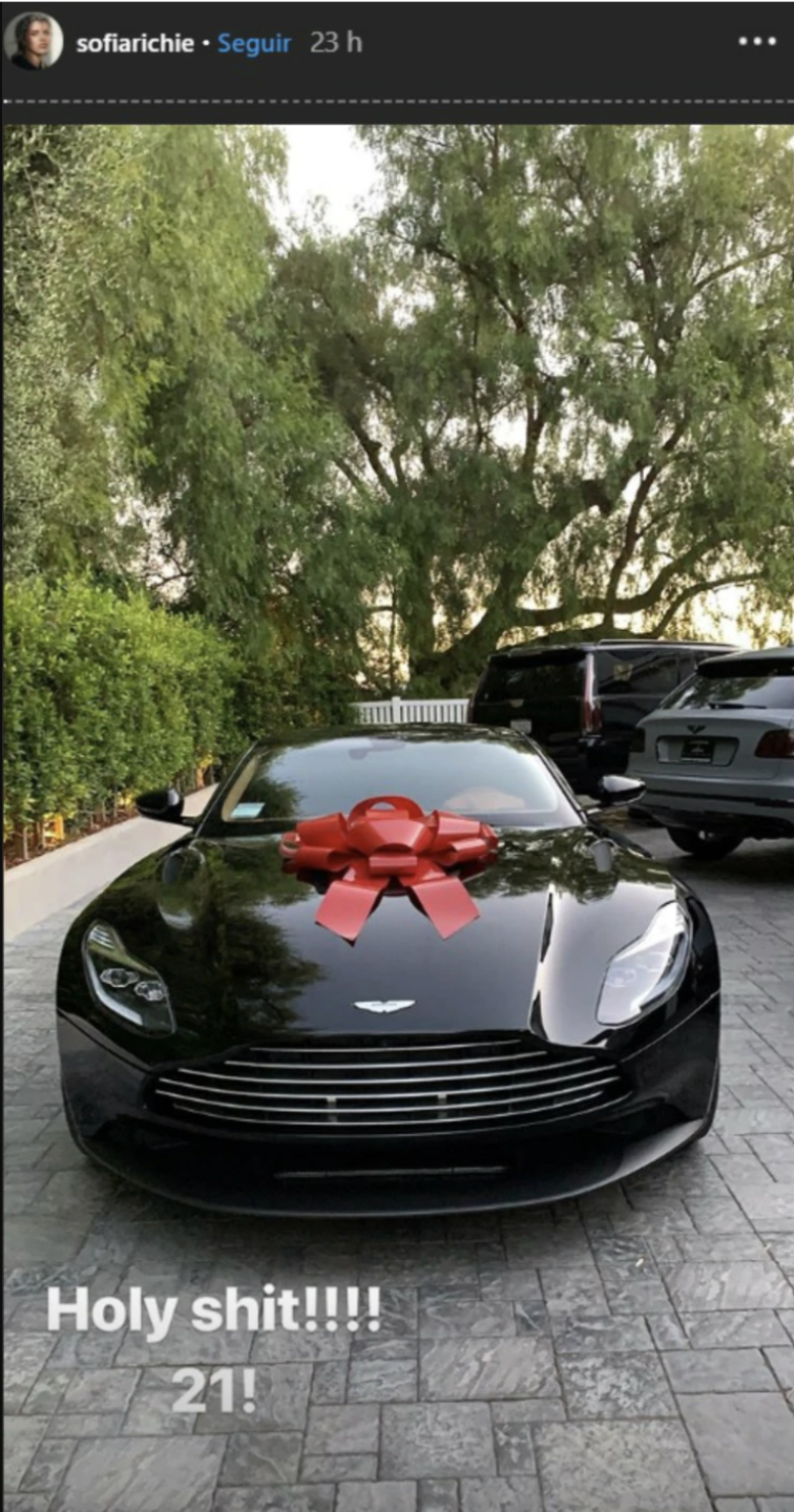 Auto de Sofia Richie