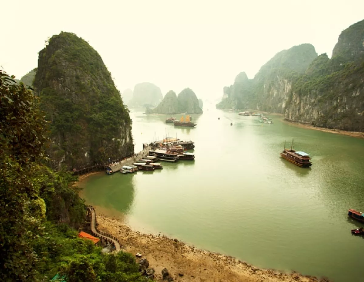El paisaje de Vietnam es incomparable.