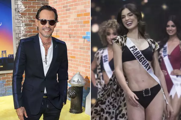 Marc Anthony y Nadia Ferreira